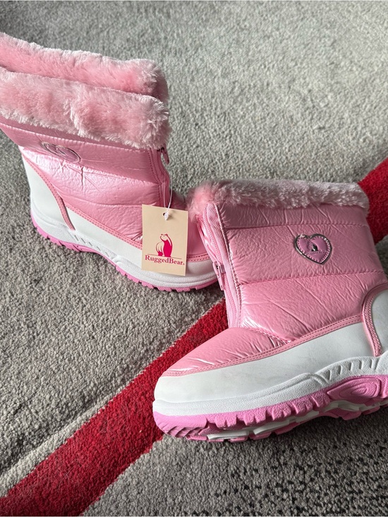 Rugged Bear Other - Girl’s Pink Snow Boots - size 2
